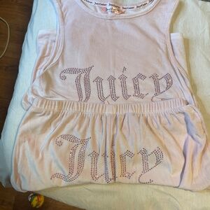 Pink juicy couture sleep set